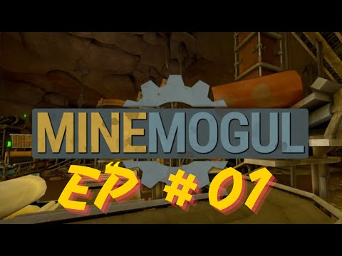 MineMogul EP #01 Full Game Let’s Play - INSANE Underground Factory Chaos!