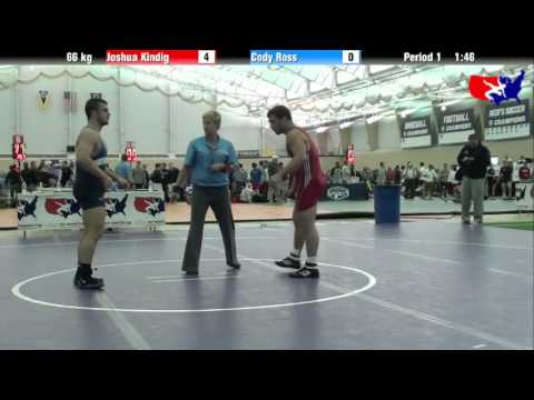 Joshua Kindig vs. Cody Ross at 2013 ASICS University Nationals - FS