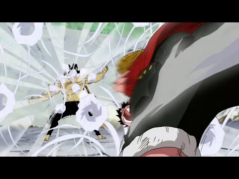 Jet Gatling Gun | Luffy vs Lucci「4k」「60fps」║ One Piece