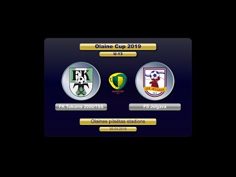 U-13 FK Tukums 2000/TSS - FS Jelgava (Olaine Cup 2019)