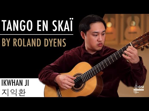 Roland Dyens' "TANGO EN SKAÏ" performed by Ikwhan Ji (지익환) on a 2023 Dominik Wurth classical guitar