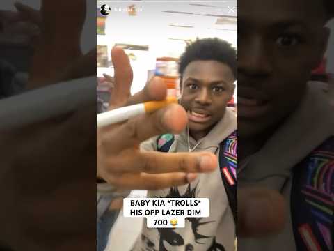 Baby Kia *TROLLS* his OPP Lazer Dim #babykia #lazerdim #lazerdim700 #underground #undergroundrap