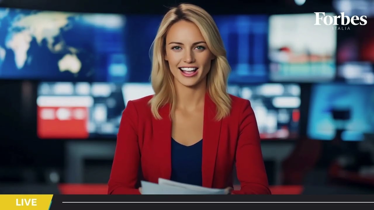 Media: Forbes lancia il primo telegiornale prodotto con l'AI in Italia