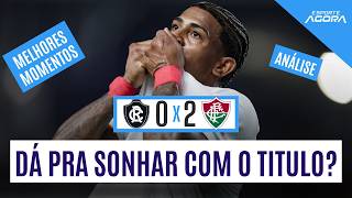 FLU VENCE REMO E SOBE PRO TOPO DO BRASILEIRÃO! | REMO 0X2 FLUMINENSE
