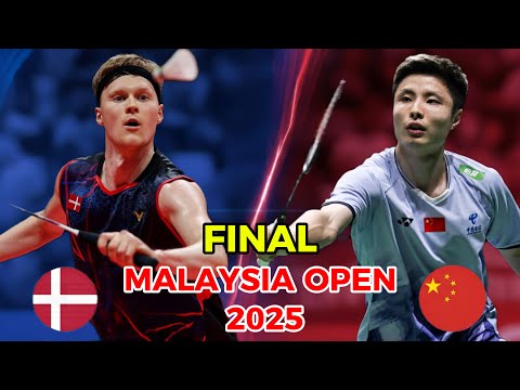 FINAL‼️ SHI YU QI (CHN) vs ANDERS ANTONSEN (DEN) | PETRONAS Malaysia Open 2025 Highlights