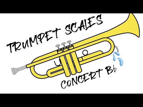 Trumpet Scale - Concert Bb (C Scale)