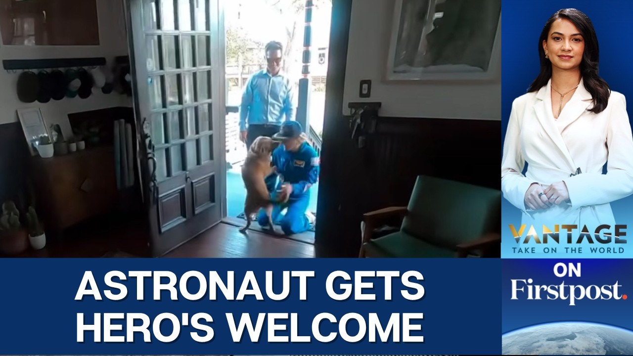 Artemis II Astronaut Gets Tail-Wagging Hero's Welcome | Vantage on Firstpost | N18G