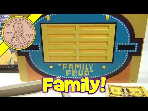 Family Feud Board Game #4723, 1977 Milton Bradley