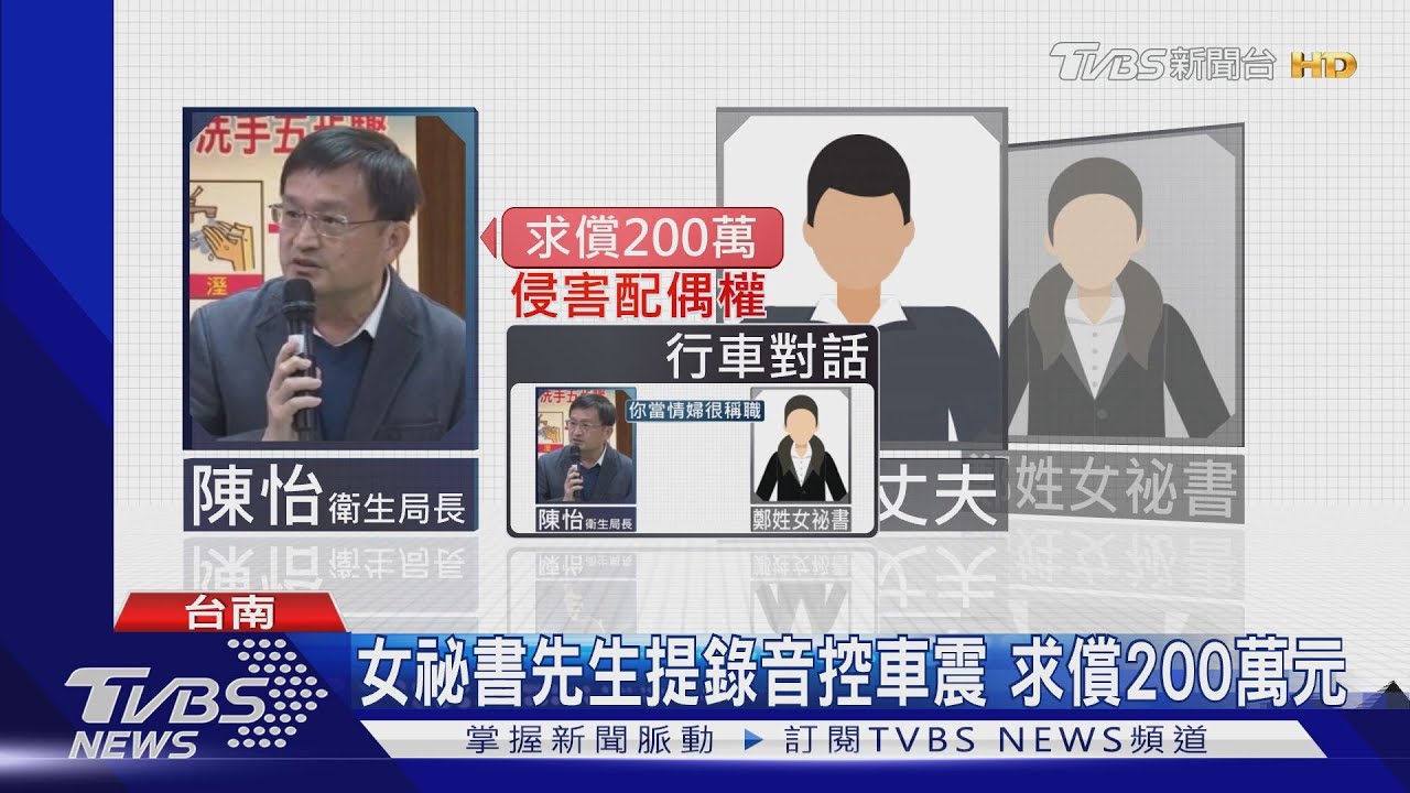 南市衛生局長被控婚外情　友人幫喊冤