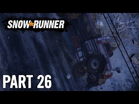 SnowRunner | Walkthrough Gameplay | Part 26 | Flipped & Crashed | Xbox One