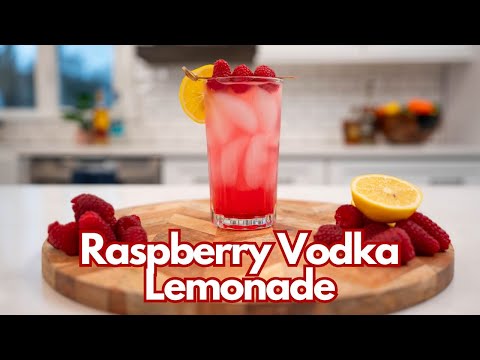 Raspberry Vodka Lemonade Recipe | Easy Summer Cocktail