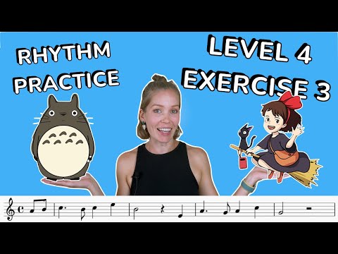 GHIBLI MOVIES! Rhythm practice: Level 4, Exercise 3