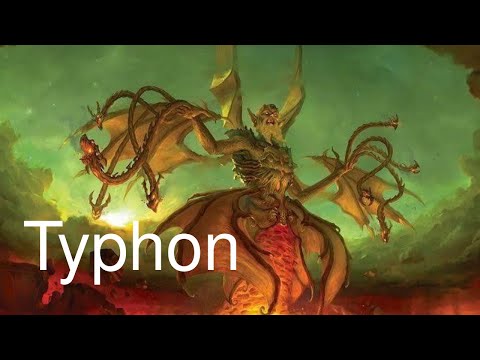 The Story of Typhon (Typhoeus) - Father of All Monsters In Greek Mythology | Typhon VS Zeus