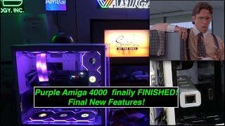 Purple Amiga 4000 FINALLY finished and new features