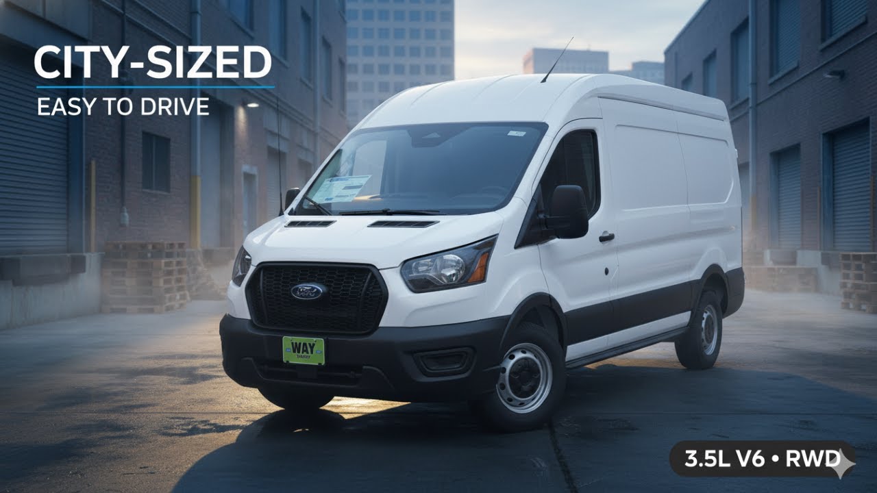 2026 Ford Transit-150 Base — Big Cargo, Easy to Drive