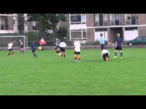 3 sept 2014 PVC D1 - VV De Meern D3 oefenwedstr 7-1 Doelpunt PVC (5-0)