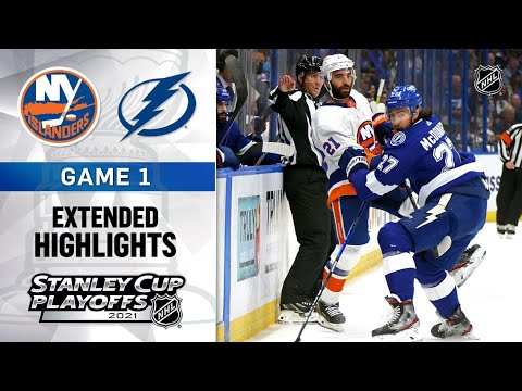 New York Islanders vs Tampa Bay Lightning R3, Gm1 Jun 13, 2021 HIGHLIGHTS