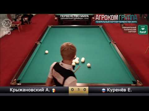 Крыжановский Александр  MDA - RUS  Куренёв Егор Первенство мира 2016