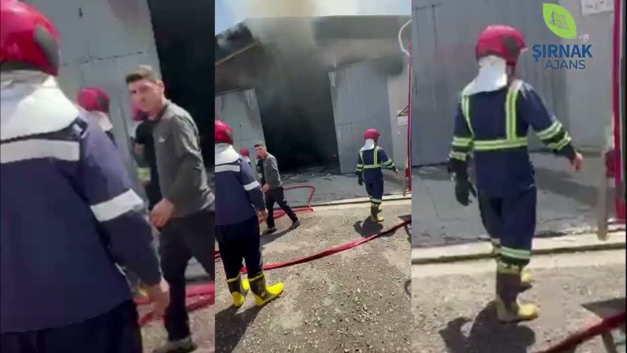 Erbil’de gıda depolarında çıkan yangın milyonluk zarara yol açtı