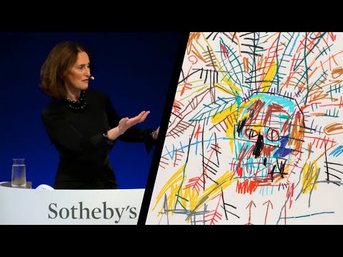 Early Basquiat Work on Paper Sells at Auction for £6.6 Million | Sotheby's London Sales