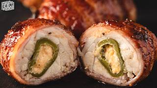 Bacon Jalapeño Popper Chicken Bombs
