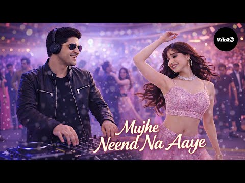 Mujhe Neend Na Aaye (DJ Remix) | Vik4s M | New Hindi Dance Remix 2026