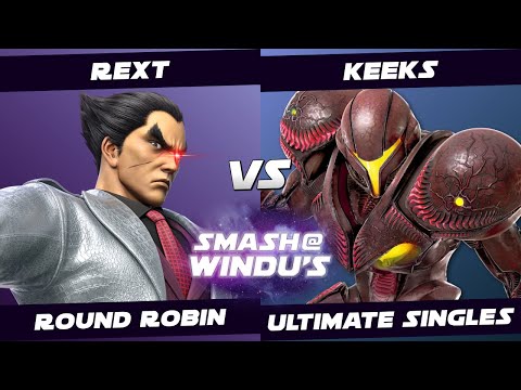 Smash @ Windu's 134 - Rext (Kazuya) vs keeks (Dark Samus) - Round Robin SSBU