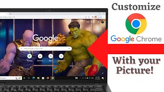 How to Change Google Chrome Background! [Set Your Picture]