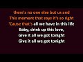 George Strait - Give It All We Got Tonight
