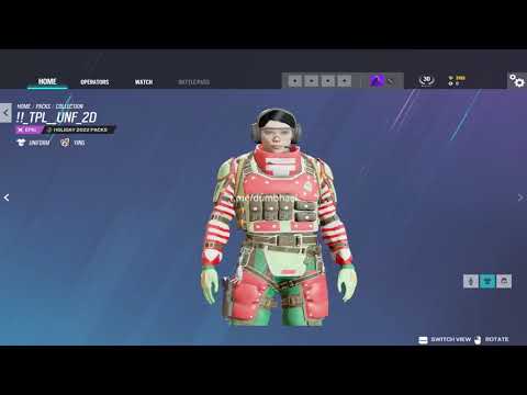 *NEW* Y7S4 Holiday Packs - Rainbow Six Siege Solar Raid