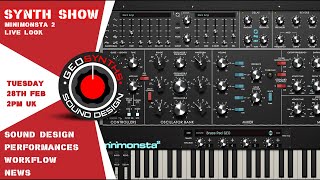Video thumbnail for GForce Software - Minimonsta 2 - Initial Look by GEOSynths