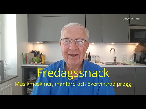 2022-05-06 FREDAGSSNACK - Musikmaskiner, månfärd och övervintrad progg