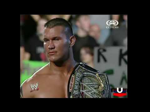 WWE Raw 08.10.2007: Triple H vs. Randy Orton & Umaga - PL