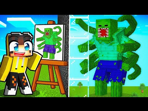 YAPI KAPIŞMASINDA Çizim Modu İle Arkadaşlarım Trolledim! 🖌️ | Minecraft