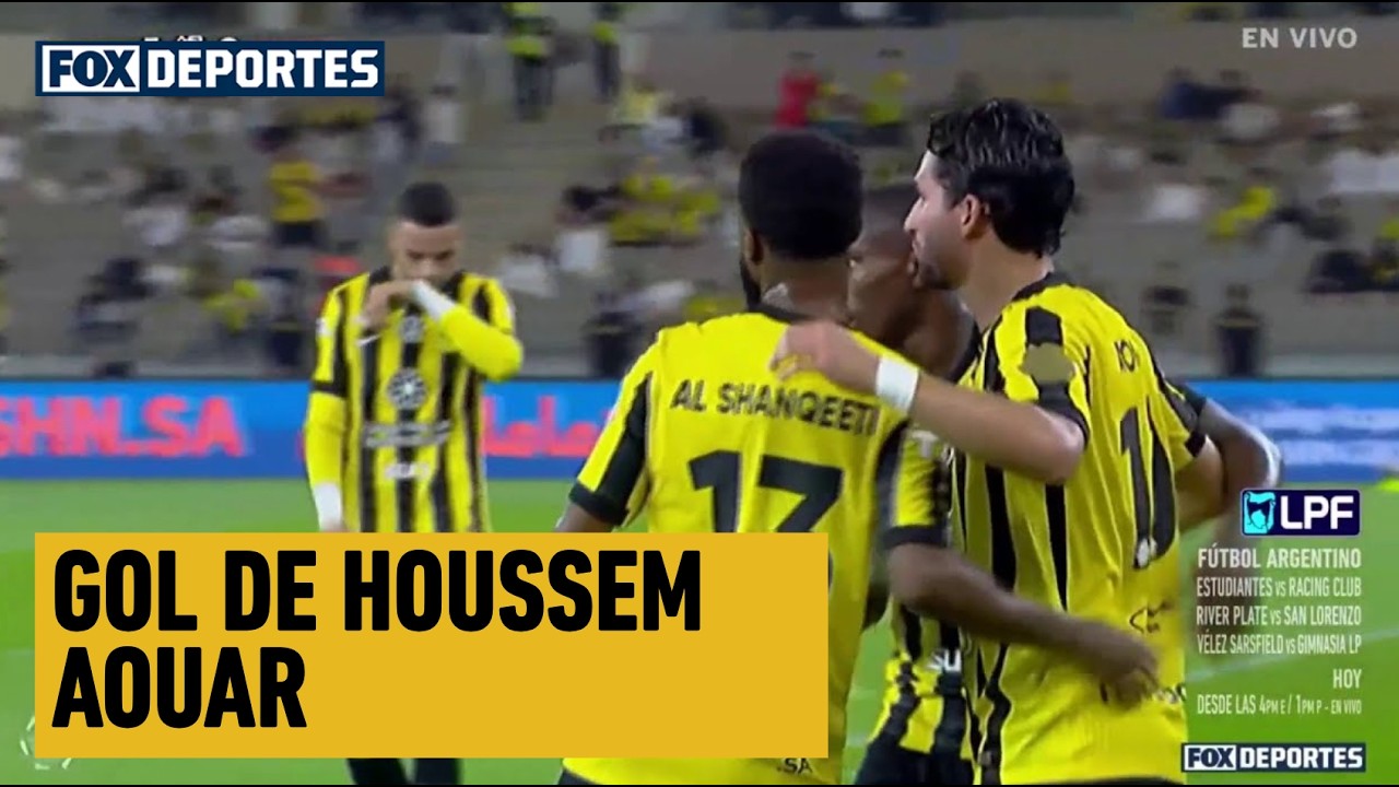 🤩⚽ GOL DE Houssem Aouar | Al-Ittihad 1-0 Damac FC | Saudi Pro League | Jornada 32