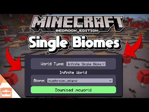 ForgeLogical - How to Get Single Biome Worlds in Minecraft Bedrock Editon!