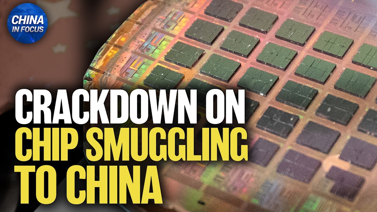 Crackdown on Chip Smuggling to China; Trump Warns of Communist Threat at Michigan Rally