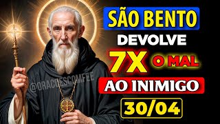 ORAÇÃO A SÃO BENTO CONTRA INIMIGOS OCULTOS! FAÇA O MAL RETORNAR COM 7 VEZES MAIS FORÇA PRO INIMIGO