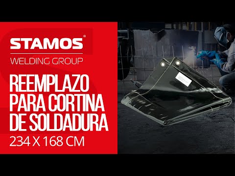 vídeo - Reemplazo para cortina de soldadura