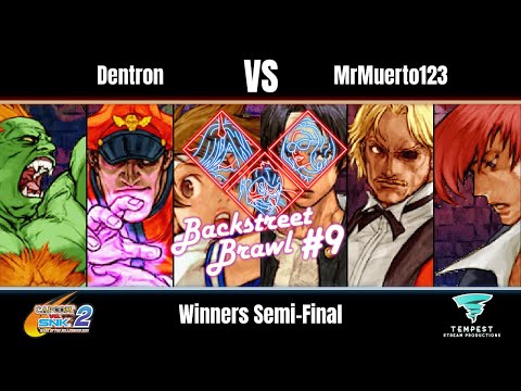 Dentron (Sakura, M. Bison, Blanka) vs MrMuerto123 (Kyo, Rugal, Iori) - CVS2 Winners Semis - BSB #9