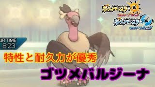 タフ自慢バルジーナ【ポケモンUSUM】【シングルレ－ト】