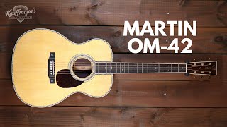 Video thumbnail for Martin OM-42 by Kauffmann's Guitar Store