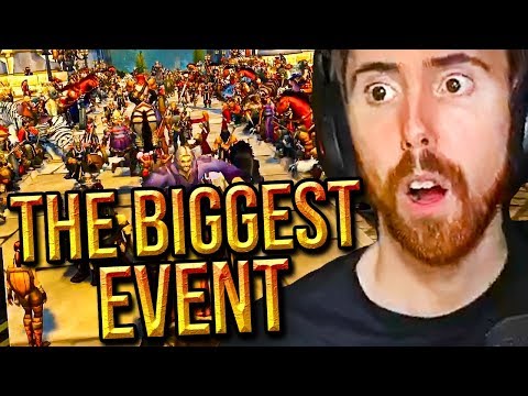 Asmongold Hosts The BIGGEST Guild-Invite Event In Classic WoW (ft. Mcconnell)