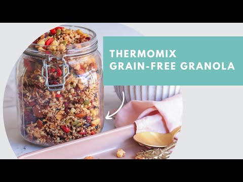 Thermomix Grain-Free Granola Recipe + FREE 1 Week Meal Plan