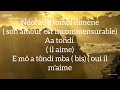 Kristo A Tondi Mba Traduction