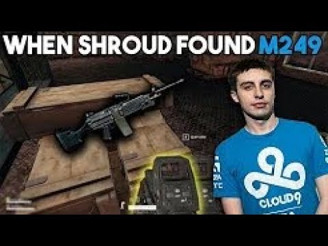 WHEN SHROUD FOUND M249!   Shroud Solo Win   18 Kills   YouTube