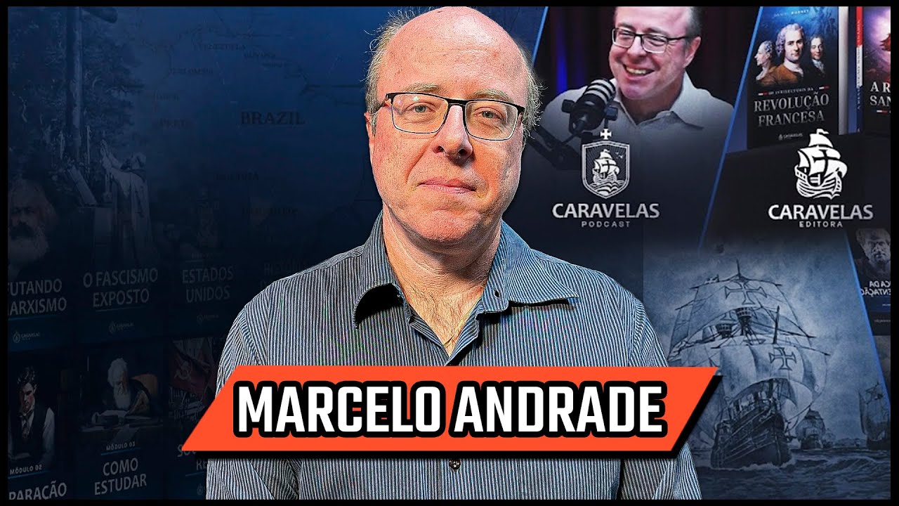 PROFESSOR MARCELO ANDRADE -  A HISTÓRIA NÃO CONTADA  - Podcast 3 Irmãos #689