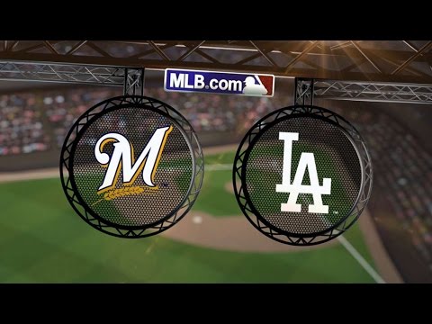 8/17/14: Dodgers get swept by Brewers, led by Lucroy