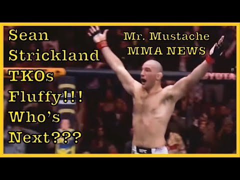 Who’s Next For Sean Strickland After Stopping Anthony Hernandez? | Mr. Mustache MMA NEWS
