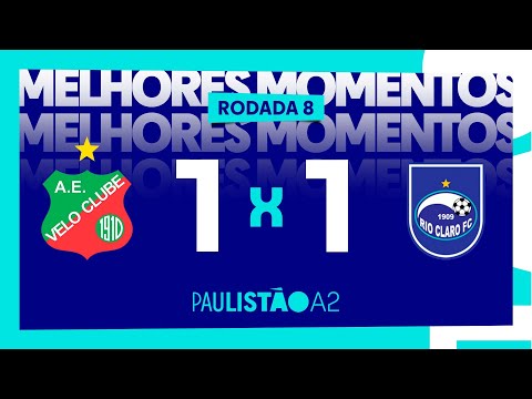 Velo Clube 1 x 1 Rio Claro - 8ª rodada do Paulistão A2